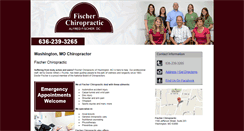 Desktop Screenshot of fischerchirowashmo.com